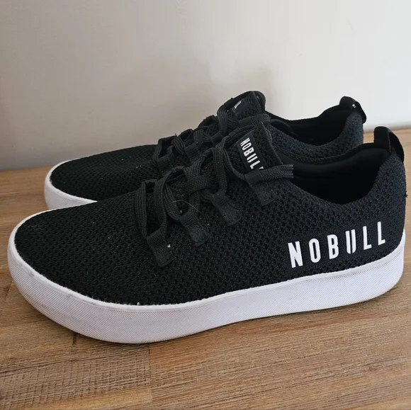 NOBULL | Shoes | Nobull Rec Knit Trainer Unisex Black White  display picture 2